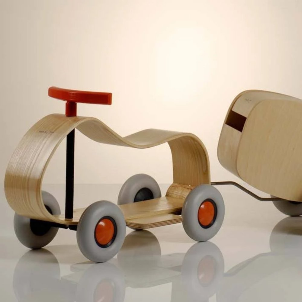 SIRCH SIBIS MAX RIDE-ON CAR & SIBIS LORETTE WOODEN WAGON Made in Germany